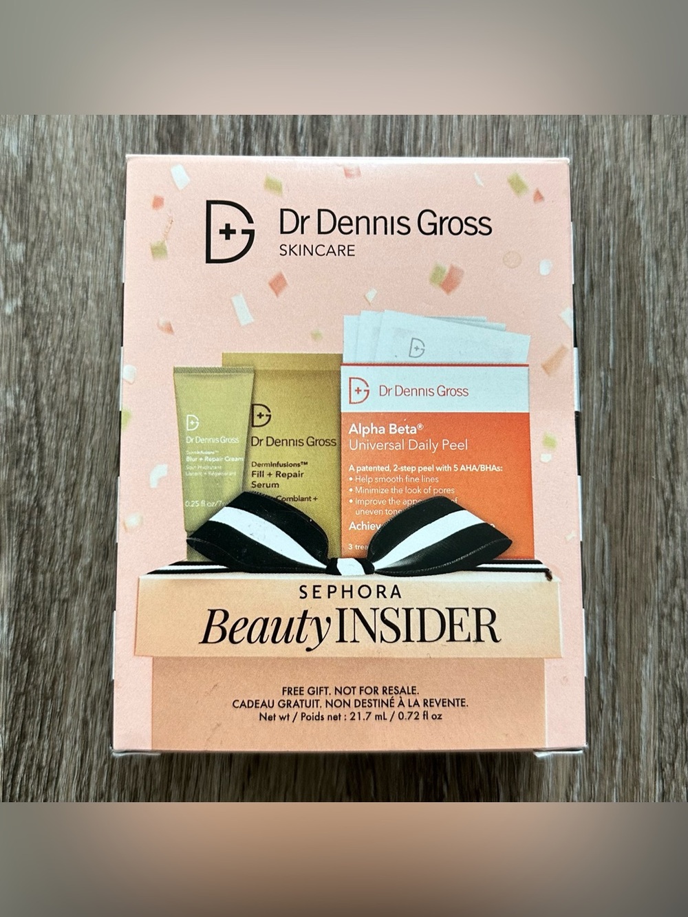 Dr Dennis Gross Daily Peel Exfoliant  DermInfusions Repair Cream & Serum Set
